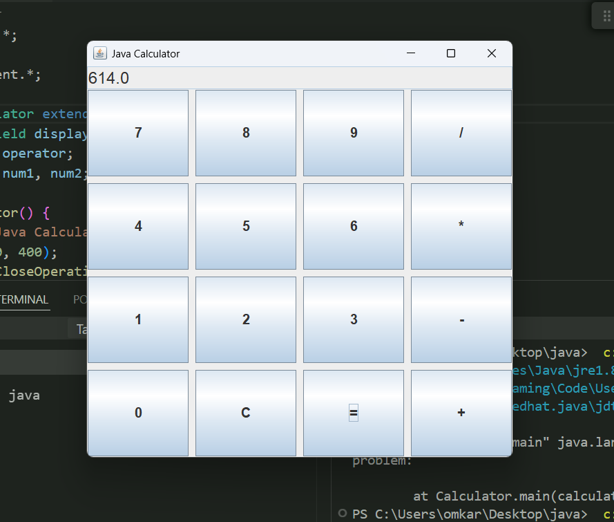 How to make a Calculator in Java | Source Code GitHub
